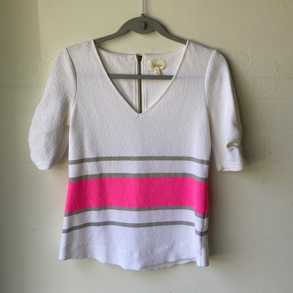 Anthropologie Wide Striped Top - Picture 2 of 8